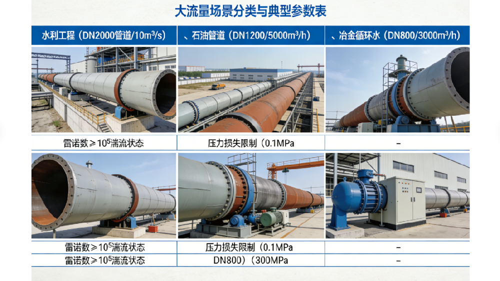 大流量場景下的流量計選型：穩(wěn)定性與精準度的雙重保障