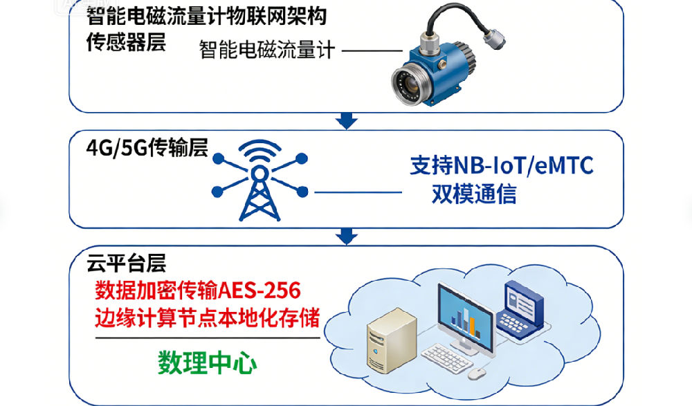智能電磁流量計：4G/5G 物聯(lián)網(wǎng)技術在遠程抄表中的落地應用
