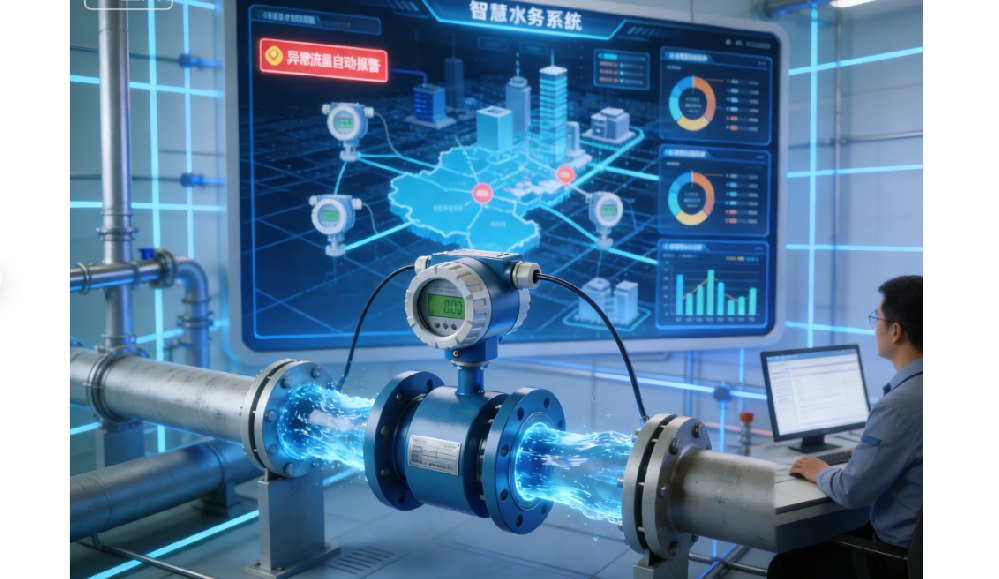 智慧水務中的電磁流量計應用：從市政供水到污水處理的全流程優(yōu)化
