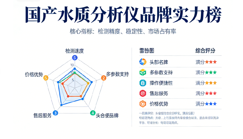 國產(chǎn)水質(zhì)分析儀品牌排行榜（權(quán)威梯隊版）