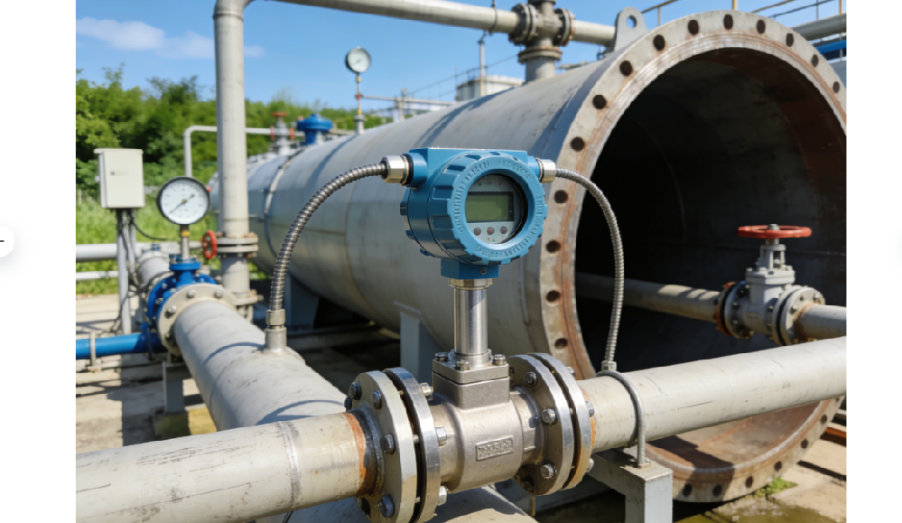 插入式法蘭渦街流量計,大口徑管網(wǎng),智慧水務(wù)監(jiān)測,老舊管網(wǎng)改造,耐腐蝕流量計