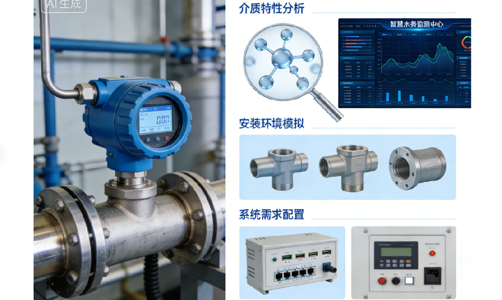 插入式法蘭渦街流量計的安裝規(guī)范與運維技巧