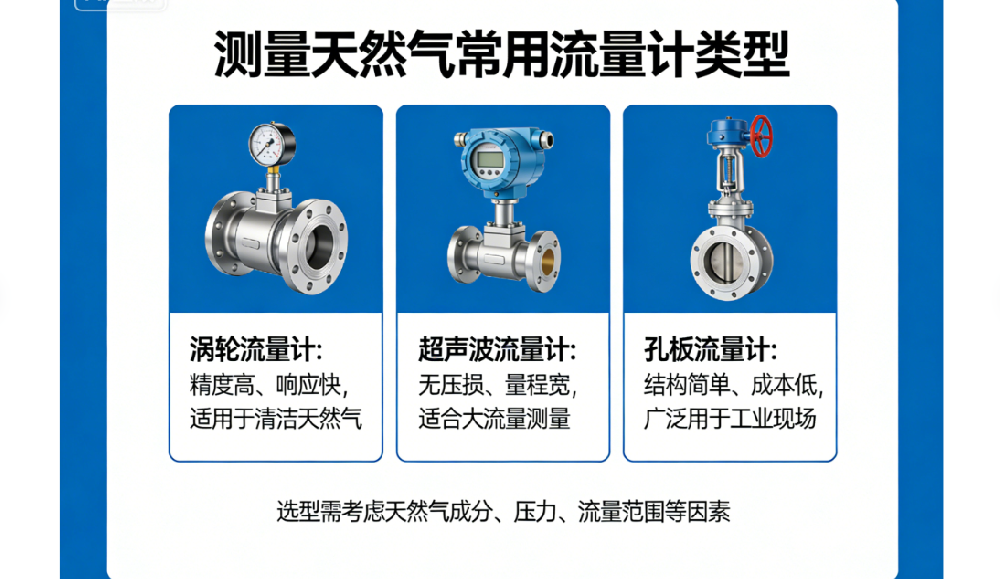 測量天然氣用什么流量計