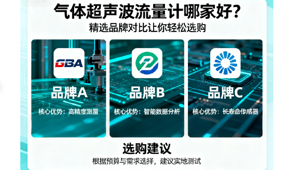 氣體超聲波流量計哪家好？精選品牌對比讓你輕松選購