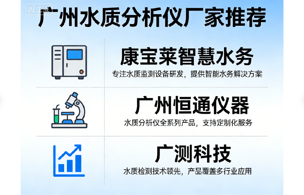 廣州水質分析儀廠家推薦