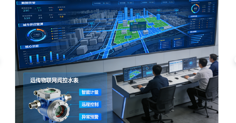 遠傳物聯(lián)網閥控水表的智能化功能與智慧水務應用方案